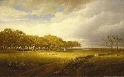 William Trost Richards Old Orchard at Newport oil painting artist